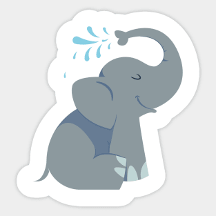 Happy Elephant Sticker